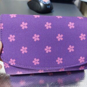 Anime The Idolmaster Idol Master Wallet Beautiful Flowers Limited Compartments